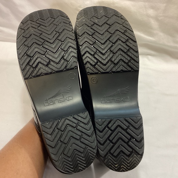 DANSKO BLACK CLOGS SZ 43EU = SZ 12.5-13US IN EUC $130 - Picture 9 of 13
